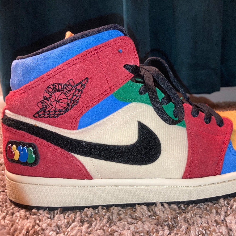 Air Jordan I Mid Fearless Blue the Great